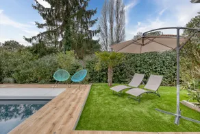 Maison de vacances conviviale et familiale avec terrasse, internet haut débit et jardin | Vue jardin | Adaptée au travail à distance - Image 5