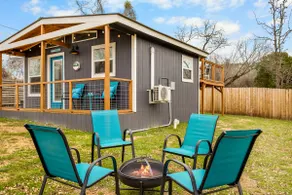 Funky Getaway Cabin near River w/ Deck & Fire Pit - Image 5