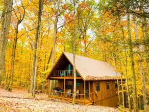 Romantic Cabin with Waterfall & Treehouse - Image 2