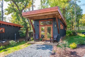 1 Mile to Downtown West Jefferson! Camping Cabin #3 - Image 3