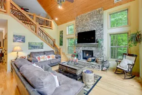 Wooded Bryson City Cabin w/ Fire Pit! - Image 2