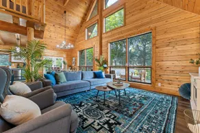 Real Log Cabin | Sleeps 32| Forest Views/360 Deck - Image 3