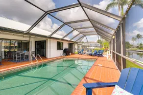 Lanai & Pool: Waterfront Cape Coral Home! - Image 2