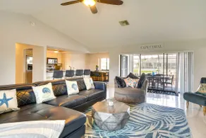 Lanai & Pool: Waterfront Cape Coral Home! - Image 3