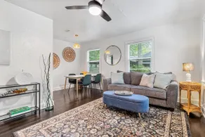 Chic Downtown Retreat with Stylish Decor and Patio - Image 2