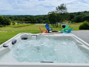 Scenic 2BR A-Frame w/ Hot Tub & Views - Image 2