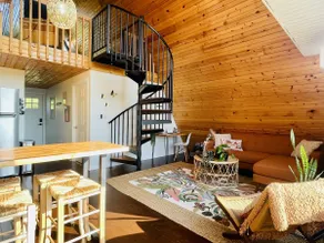 Scenic 2BR A-Frame w/ Hot Tub & Views - Image 4