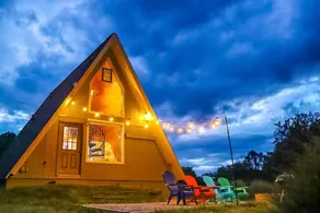 Scenic 2BR A-Frame w/ Hot Tub & Views - Image 3