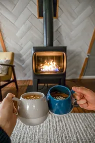 Hygge Chalet w Private Trail, Sauna and EV Charger - Image 5