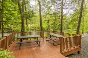 Creekfront Cabin Retreat w/ Fire Pit & Bunkhouse - Image 4
