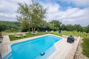 L'Écrin du Puech - Piscine chauffée, spa, salle de sport, vue panoramique - Image 2