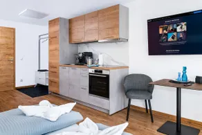 Berg Fux Condo for Singles & Couples with kitchen - Image 3