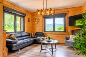 Chalet \"Le Brusyna\" con vista montagna, idromassaggio, terrazza privata e Wi-Fi - Image 5