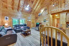 Riverfront Ellijay Cabin w/ Deck + Pool Access! - Image 3
