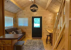 Asheboro 1BR Cabin Near NC Zoo | Loft & Water View - Image 3