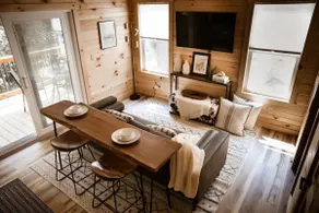 The Acorn: Hot tub, Private Trail, Firepit, Swing - Image 3