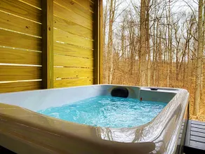 The Acorn: Hot tub, Private Trail, Firepit, Swing - Image 2