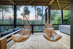 Modern Blue Ridge Cabin • Hot Tub & Ping Pong - Image 3