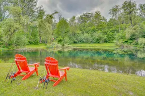 Ambient Manchester Abode w/ Deck & Pond! - Image 3