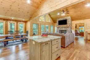 Cabin Near Blue Ridge w/ Fire Pit & Large Deck - Image 3