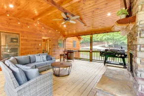Cabin Near Blue Ridge w/ Fire Pit & Large Deck - Image 2