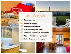 Cozy studio with panoramic views of the Vosges - Image 2