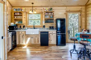Private Hot Tub & Pond: Conifer Log Cabin - Image 5