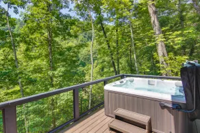 Modern Cabin w/ Hot Tub & Fire Pit in Fairview! - Image 2