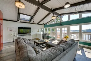 Private Beach at Waterfront Harstine Island Escape - Image 3