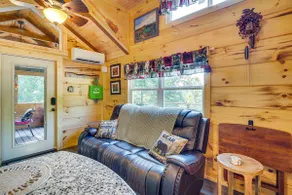 7 Mi to Lake Lure: Mill Spring Cabin w/ Hot Tub - Image 4