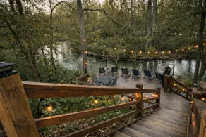 Modern Riverfront Cabin |Private Pickleball Court - Image 3