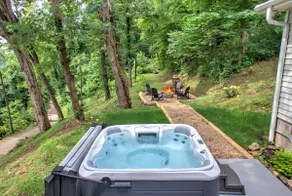 Maison avec barbecue, jardin et jacuzzi | Vue montagne - Image 2
