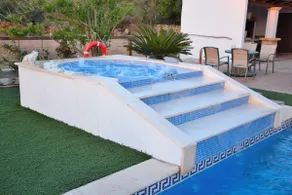Kan Butxaqui villa nær havet med jacuzzi og pool 160 - Image 4