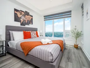 Modern High-Rise Condo w City Views & Balcony - Image 4
