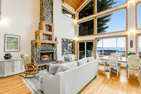 Lovely, open home with water views, scenic deck, & 2 fireplaces - near Seattle - Image 3