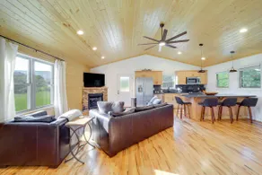 Peaceful Purlear Vacation Rental w/ Creek Access! - Image 3
