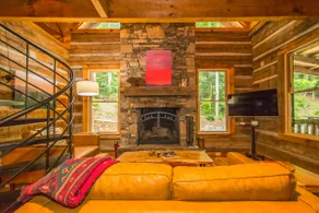 Epic 1BR Cabin w Outdoor Fireplace 5 Min to Town - Image 3