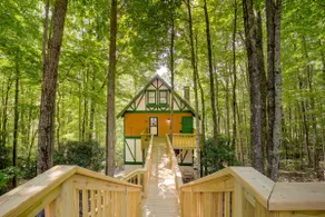 Wooded Retreat w/ Decks & Views in Beech Mountain! - Image 3