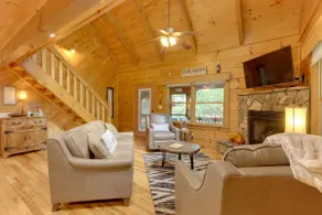 Blue Ridge Cabin Rental w/ Hot Tub & Creek Access! - Image 4
