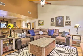 Furnished Balcony w/ Fire Pit: Pinetop Mtn Escape! - Image 4