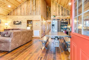 Hot Tub + Fire Pit: Dog-Friendly Cabin in Murphy! - Image 4