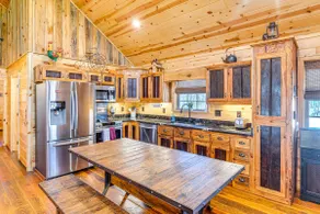 Hot Tub + Fire Pit: Dog-Friendly Cabin in Murphy! - Image 2