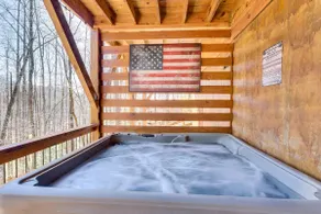 Hot Tub + Fire Pit: Dog-Friendly Cabin in Murphy! - Image 3