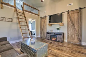 Creek-View Getaway w/ Deck, Yard, & Fire Pit! - Image 3
