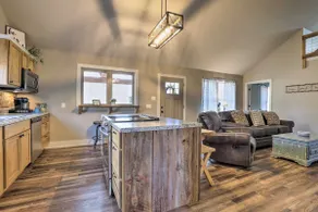 Creek-View Getaway w/ Deck, Yard, & Fire Pit! - Image 5