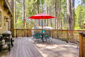 Cabin w/ Deck & Fire Pit in Blue Lake Springs! - Image 2