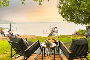 Summer is coming!  Aframe on Bass Lake~ Hot Tub, Sauna & Sunsets! - Image 4