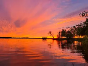 Summer is coming!  Aframe on Bass Lake~ Hot Tub, Sauna & Sunsets! - Image 5