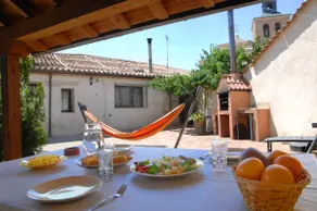 Casa Las Hazanas Adanero Ávila groups. Patio BBQ - Image 5