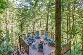 Luxe Fightingtown Creek Cabin: 2 King Suites & Spa - Image 2
